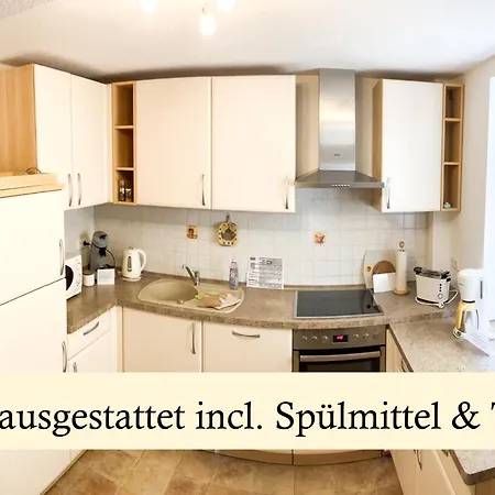 Morgensonne Am Kurpark # Gratis Parkplatz # Ebenerdig # Spielplatz # Wlan # 2 Schlafzimmer # Naehe Weimar # Weimarer Land # Smart-tv アパート