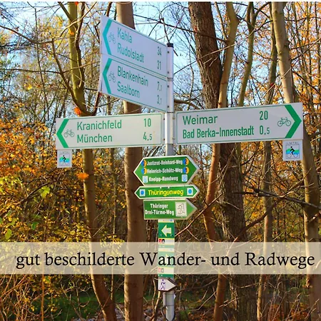 Morgensonne Am Kurpark # Gratis Parkplatz # Ebenerdig # Spielplatz # Wlan # 2 Schlafzimmer # Naehe Weimar, Erfurt # Weimarer Land # Smart-tv Apartamento Bad Berka