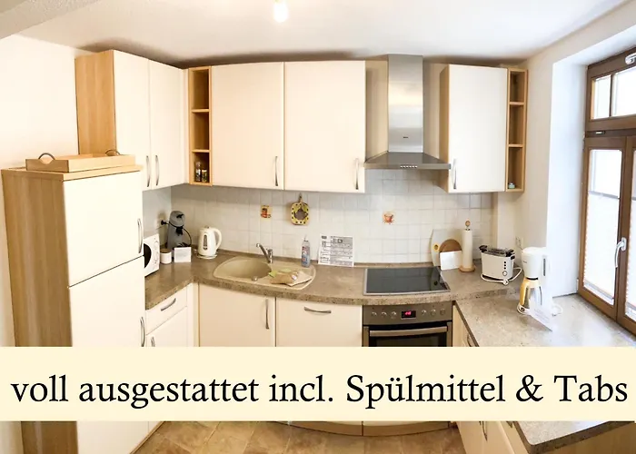 Morgensonne Am Kurpark # Gratis Parkplatz # Ebenerdig # Spielplatz # Wlan # 2 Schlafzimmer # Naehe Weimar # Weimarer Land # Smart-tv Apartamento