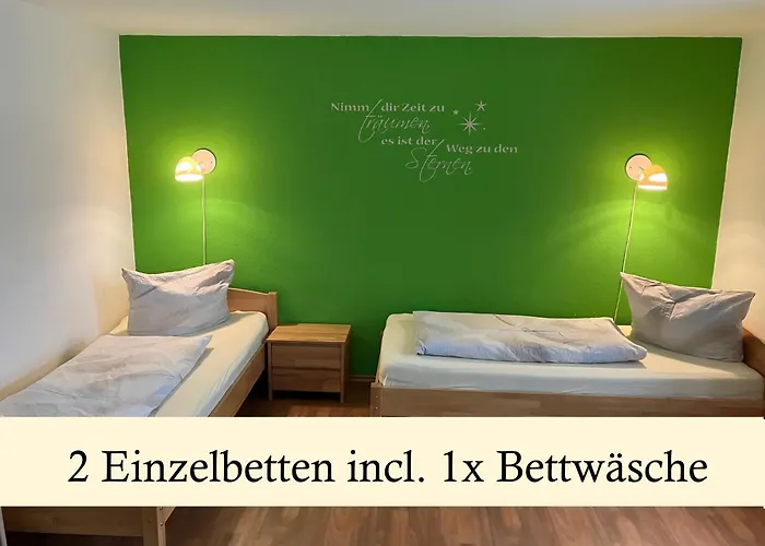 Apartamento Morgensonne Am Kurpark # Gratis Parkplatz # Ebenerdig # Spielplatz # Wlan # 2 Schlafzimmer # Naehe Weimar # Weimarer Land # Smart-tv *