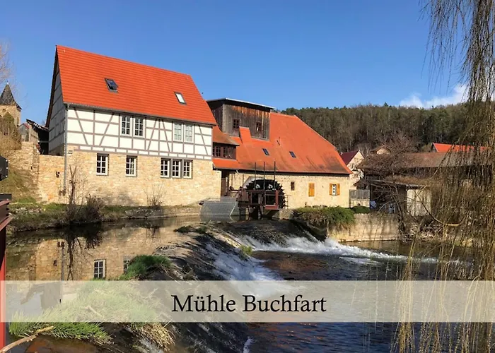 Morgensonne Am Kurpark # Gratis Parkplatz # Ebenerdig # Spielplatz # Wlan # 2 Schlafzimmer # Naehe Weimar # Weimarer Land # Smart-tv Apartamento Bad Berka